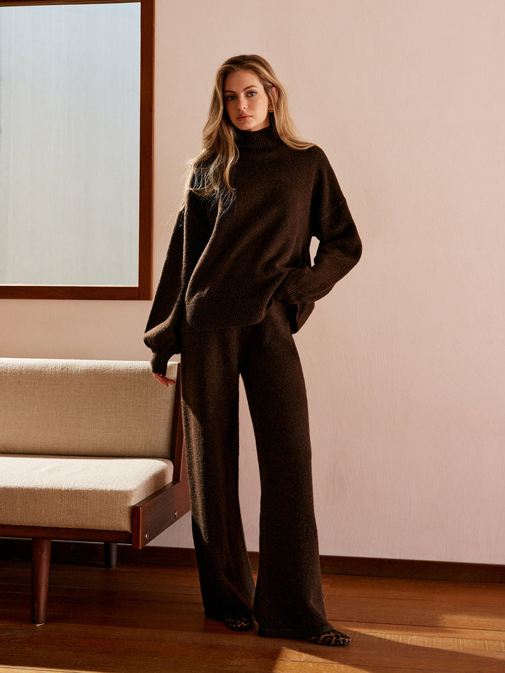 Basic Mock Neck Shift Sweater  Liora Lane Boutique Sweaters