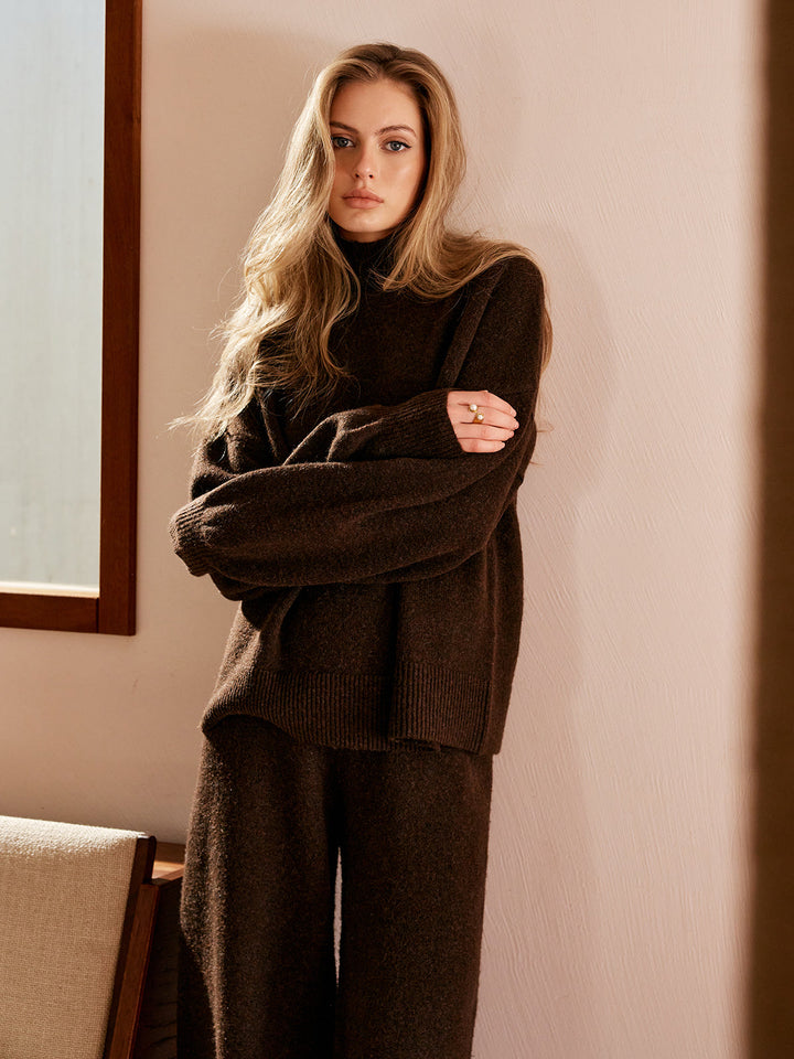 Basic Mock Neck Shift Sweater  Liora Lane Boutique Sweaters