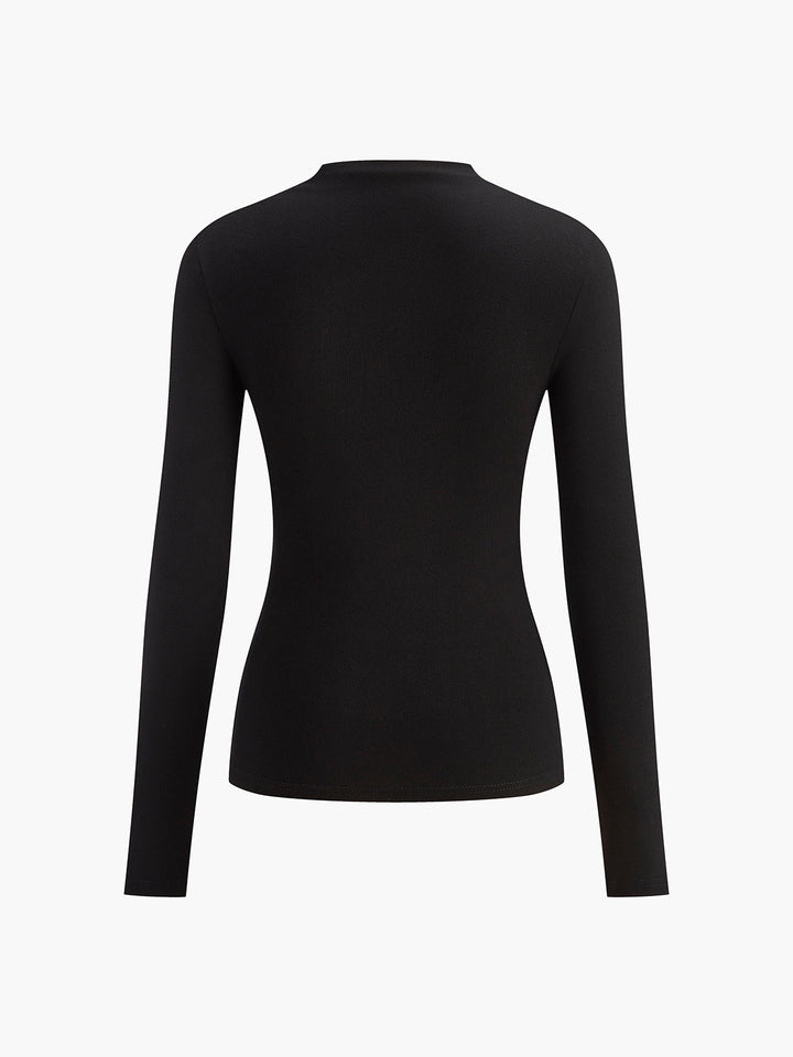 Color Block Long Sleeve T-Shirt  Liora Lane Boutique T-Shirts