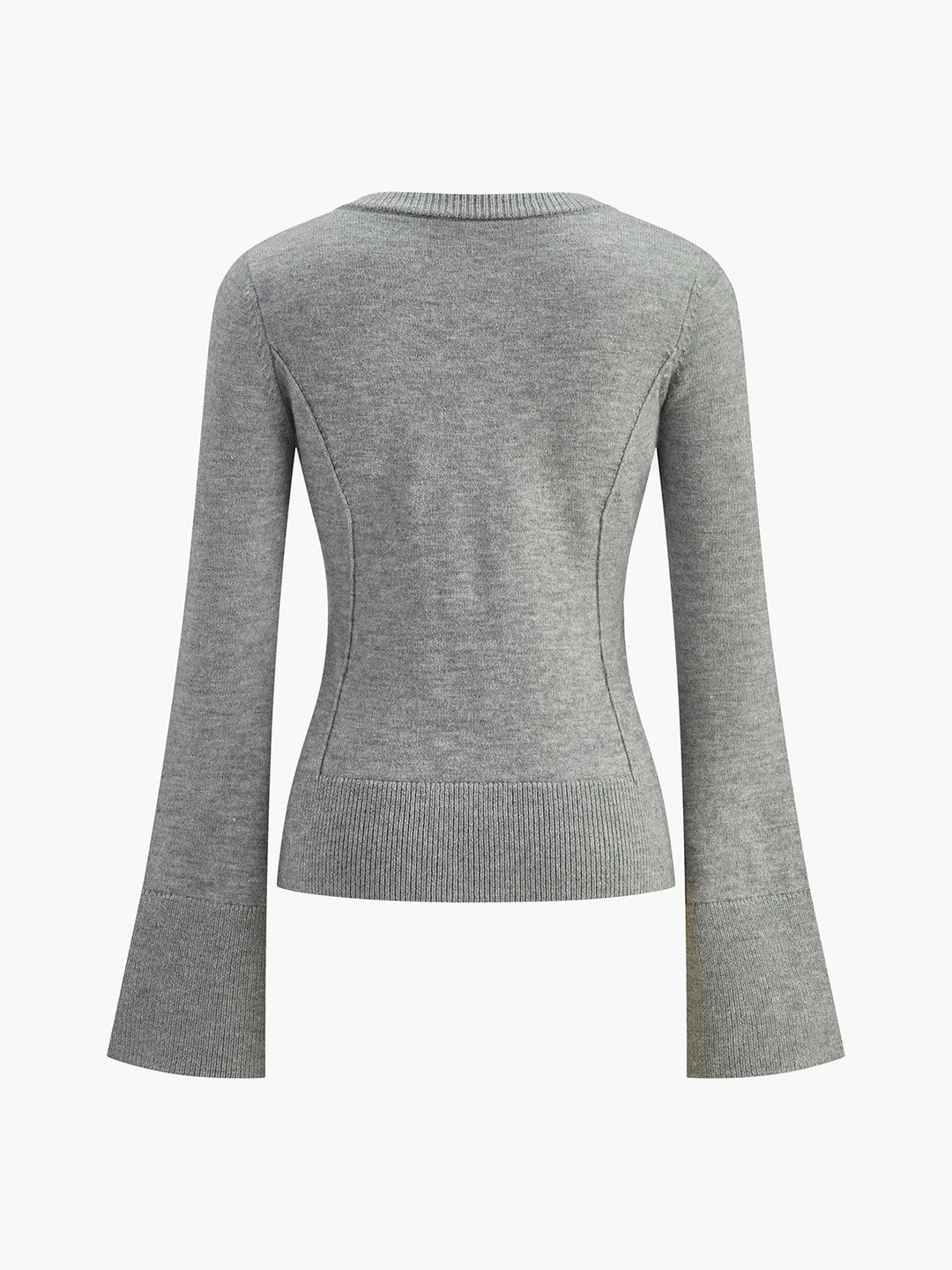 Breasted Bell Sleeve Slim Cardigan  Liora Lane Boutique Cardigans