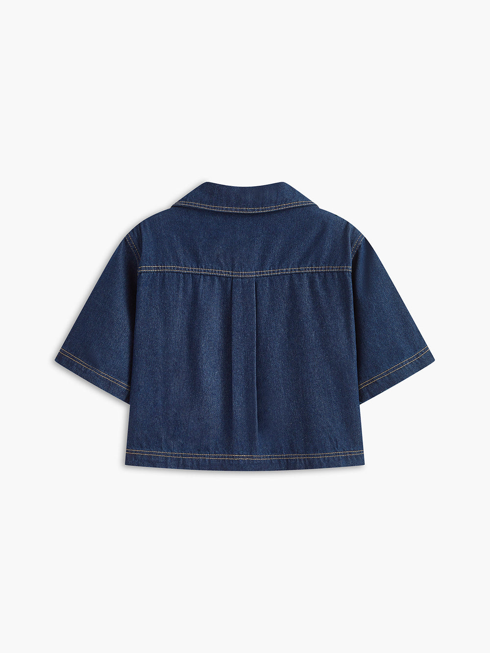 Denim Pocket Detail Shorts Set  Liora Lane Boutique Short Sets