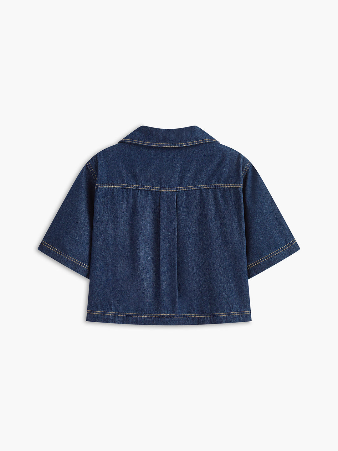 Denim Pocket Detail Shorts Set  Liora Lane Boutique Short Sets