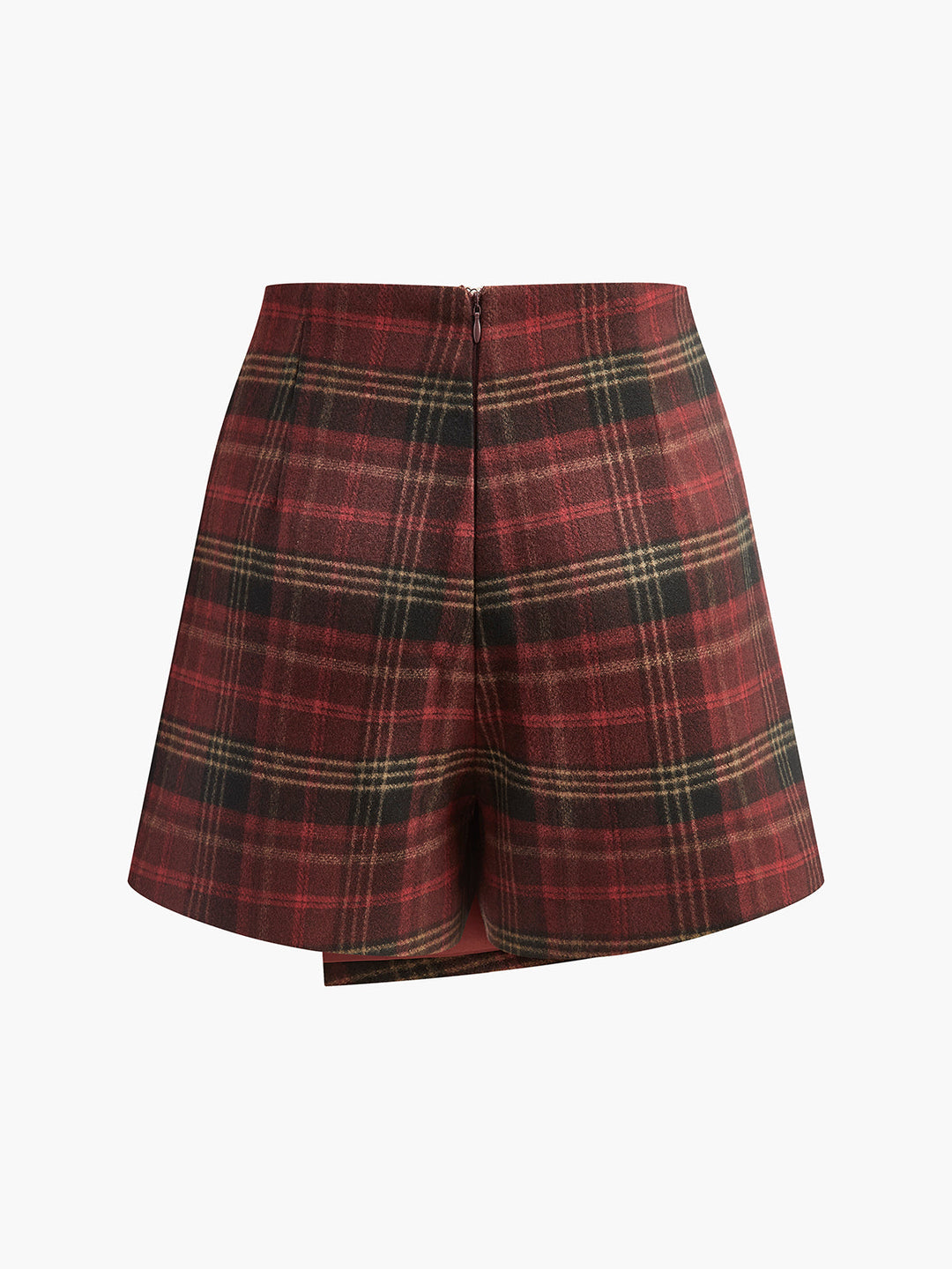 Wrap Checkerboard Mini Skort  Liora Lane Boutique Shorts