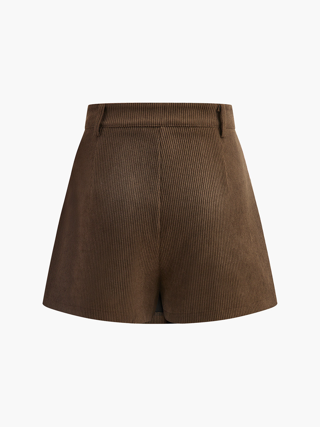 Corduroy Pockets Belted Skort  Liora Lane Boutique Shorts
