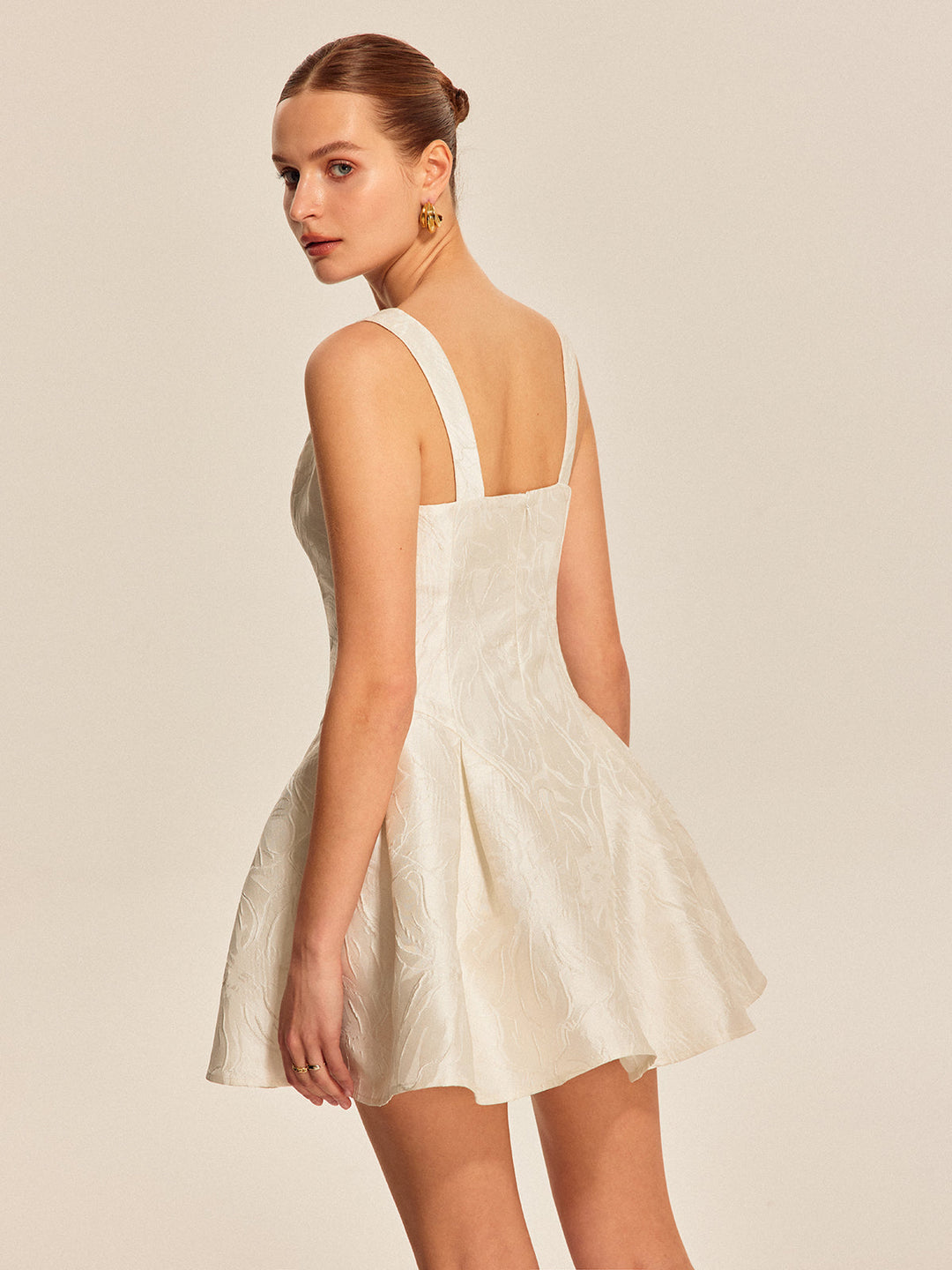 Sweetheart Neckline Flared Dress  Liora Lane Boutique Dresses