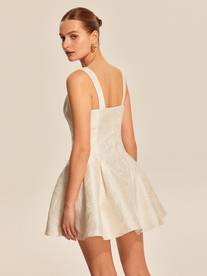 Sweetheart Neckline Flared Dress  Liora Lane Boutique Dresses