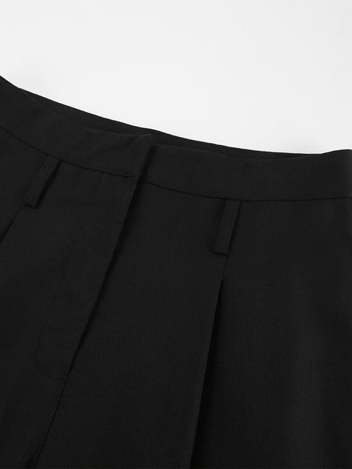 Minimalist Linen Two Piece Pants Set  Liora Lane Boutique Pant Sets