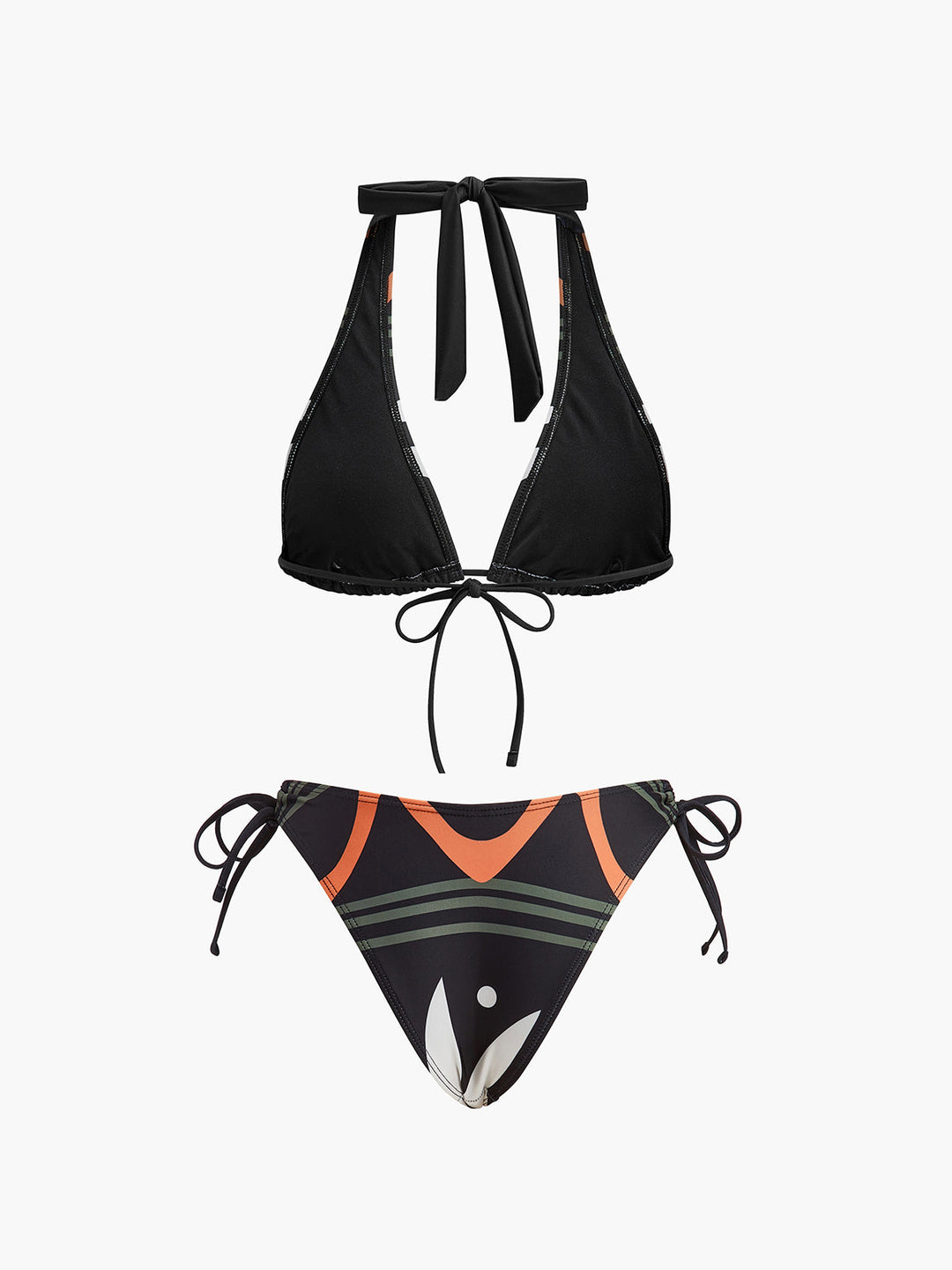 Halter Neck Tie-Back Bikini Set  Liora Lane Boutique Bikini Sets