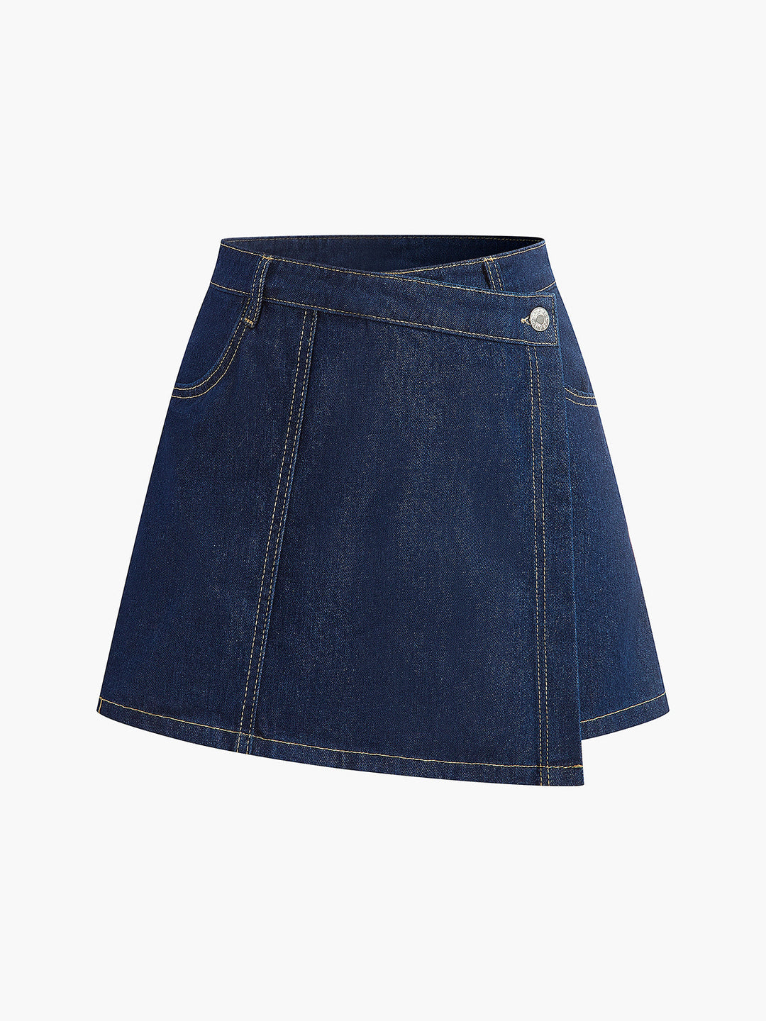 Denim Pocket Detail Shorts Set  Liora Lane Boutique Short Sets