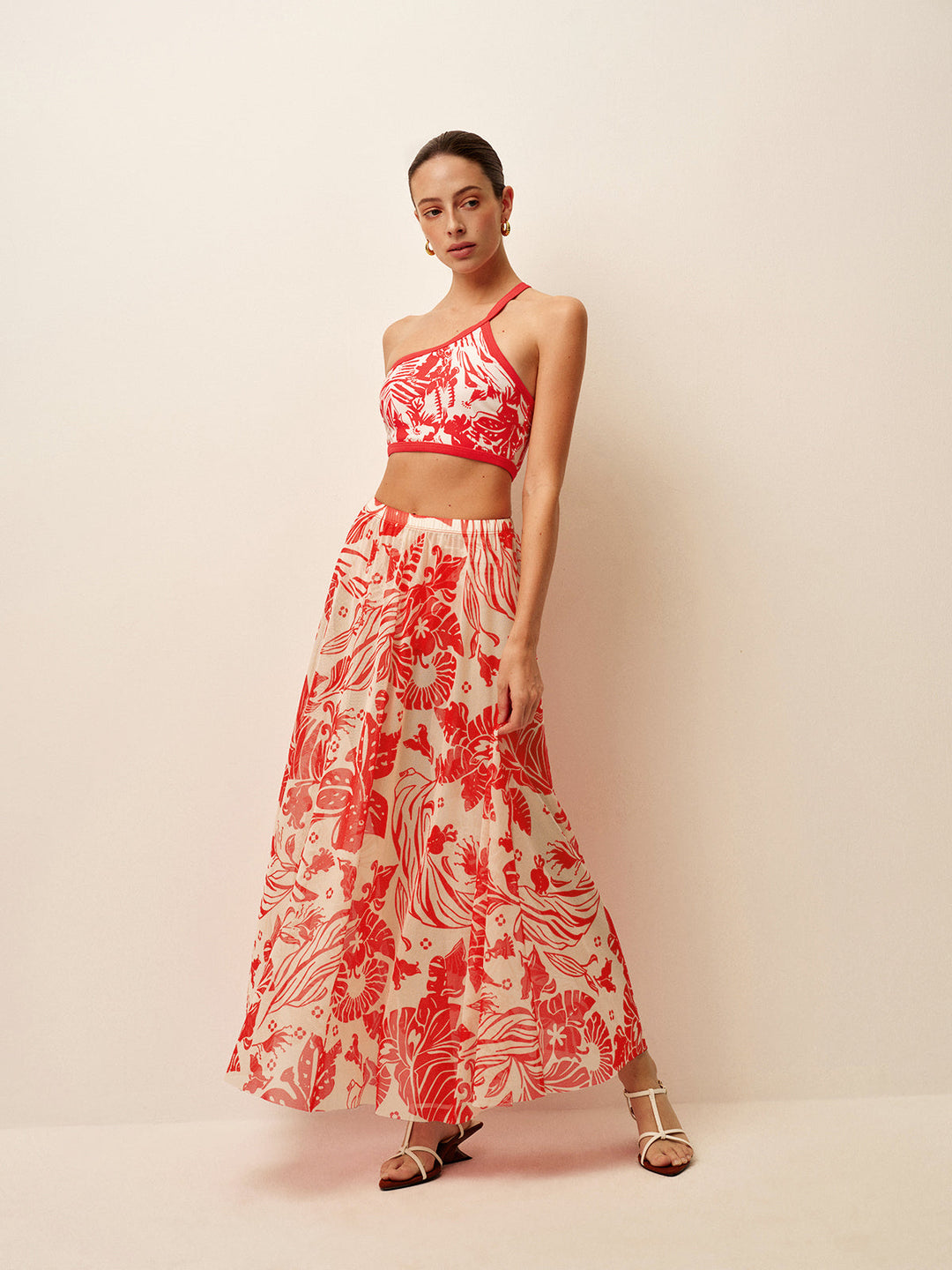 Mesh Printed Cover-Up Skirt  Liora Lane Boutique Kimonos & Cover Ups