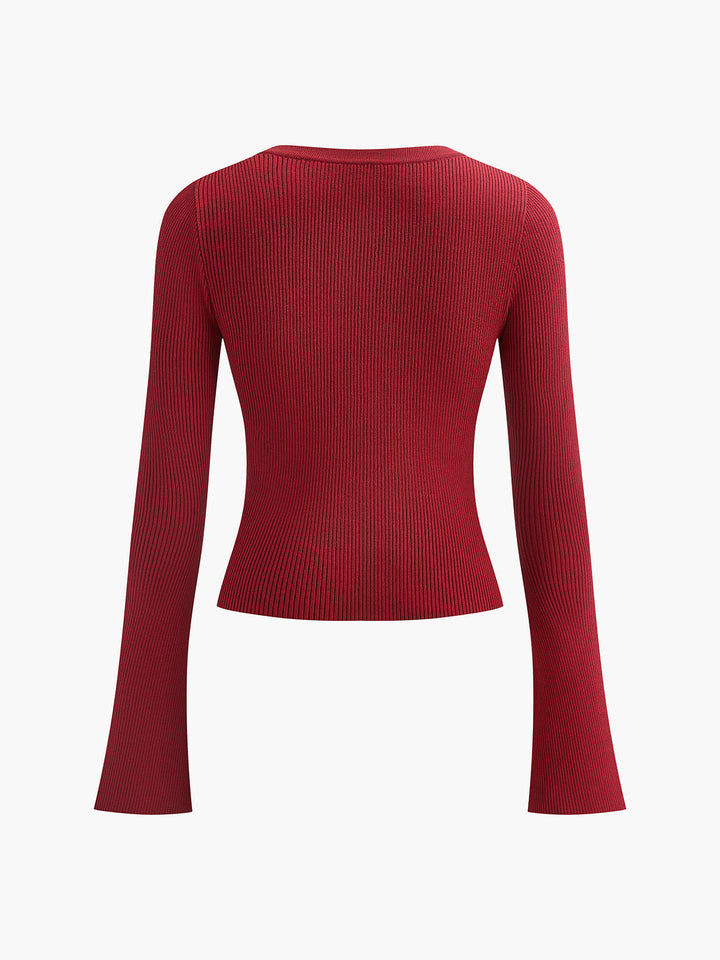 Ribbed Button Down Thin Cardigan  Liora Lane Boutique Cardigans