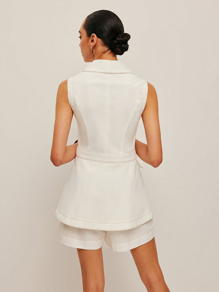 Pocket Detail Tailored Shorts  Liora Lane Boutique Shorts