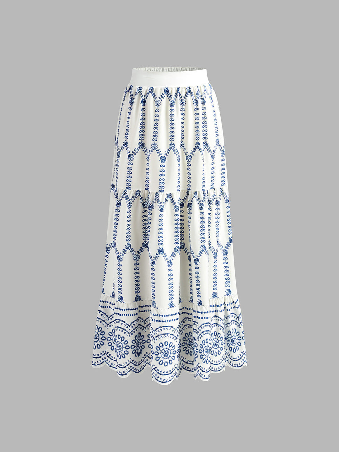 Printed Sleeveless Tie Back Skirt Set  Liora Lane Boutique Skirt Sets