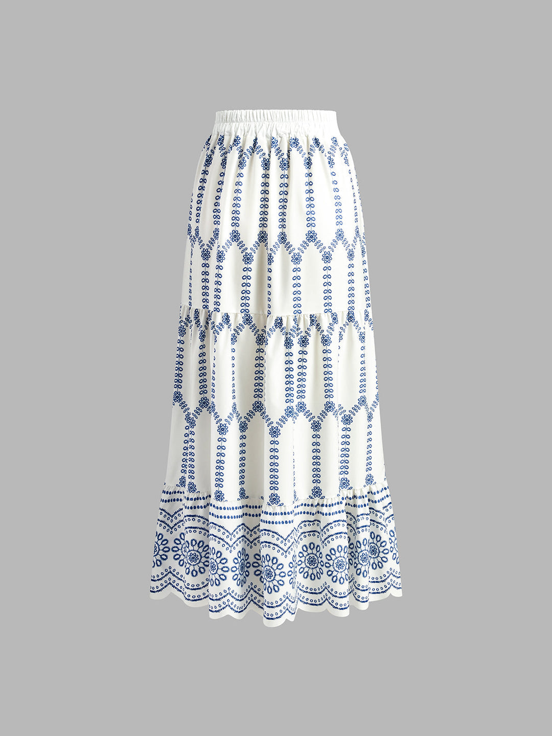 Printed Sleeveless Tie Back Skirt Set  Liora Lane Boutique Skirt Sets