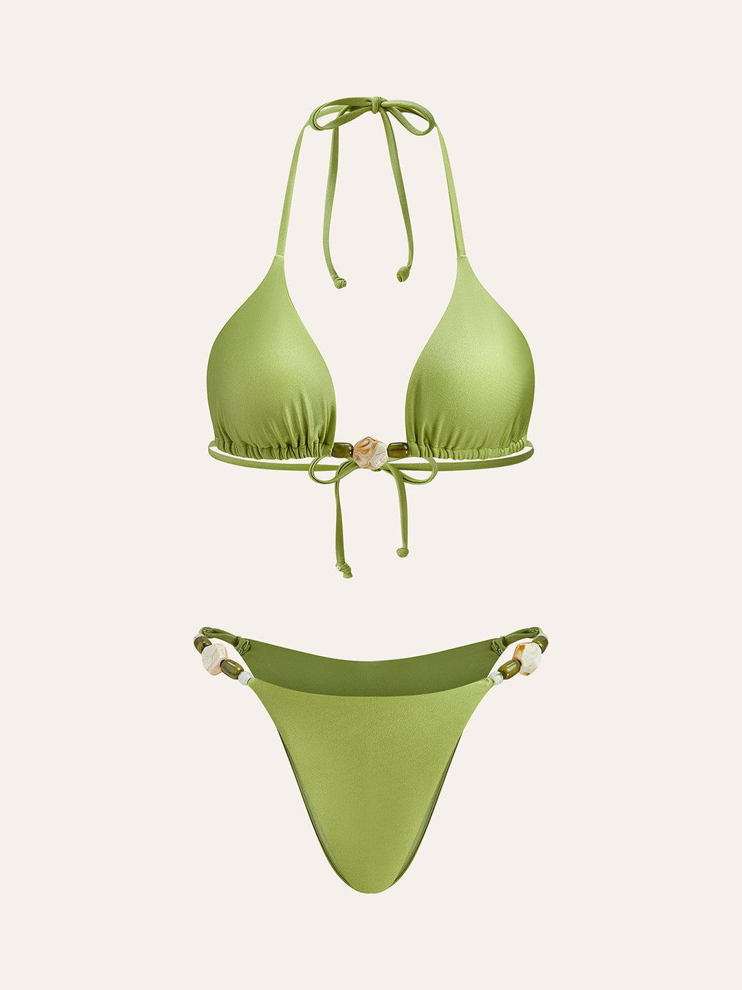 Strappy Ruffle Detail Bikini Set  Liora Lane Boutique Bikini Sets