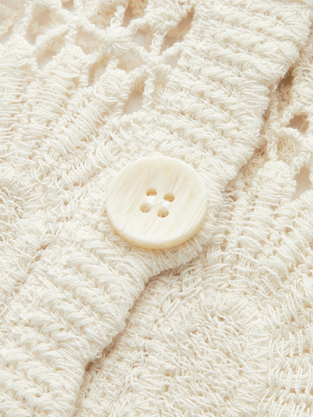 Crochet Floral Button-Front Cardigan  Liora Lane Boutique Cardigans