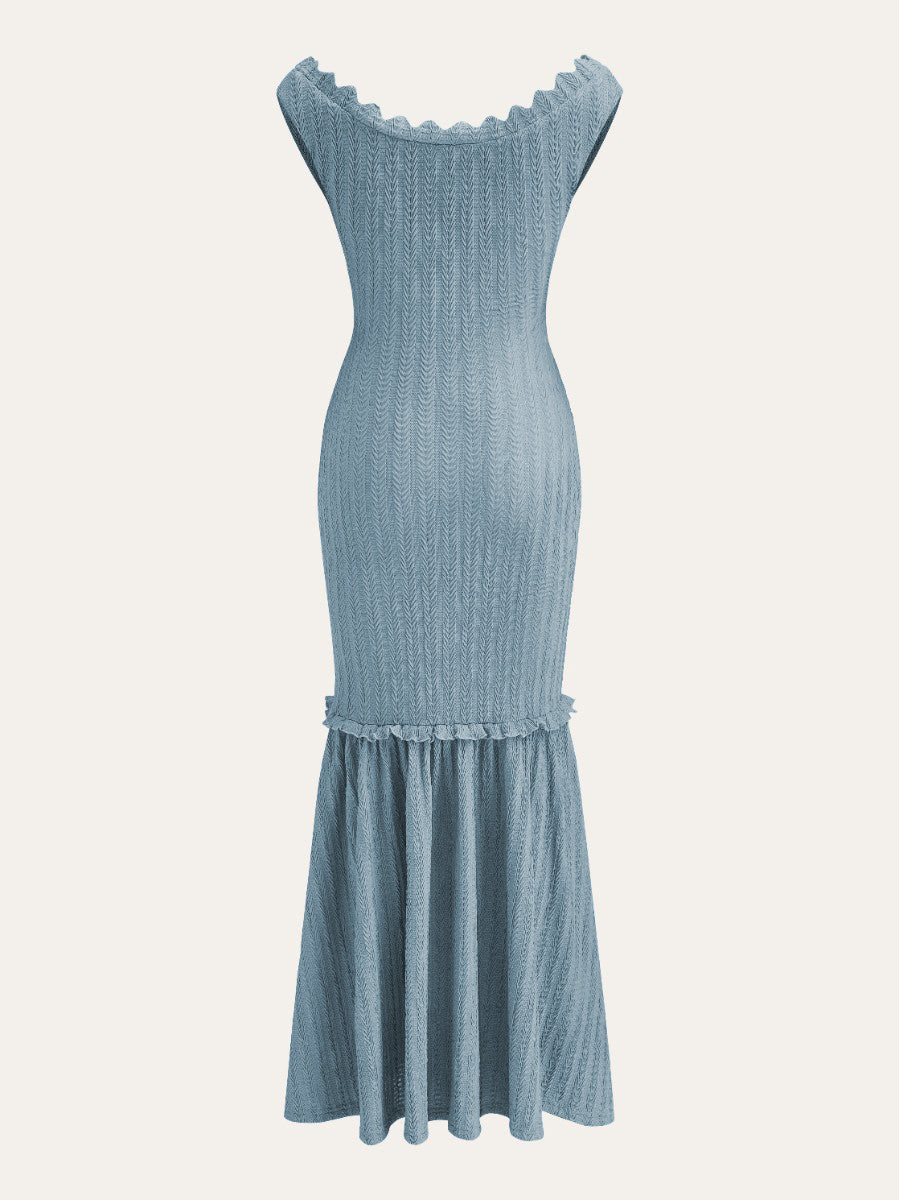 Off-Shoulder Ruffle Detail Dress  Liora Lane Boutique Dresses