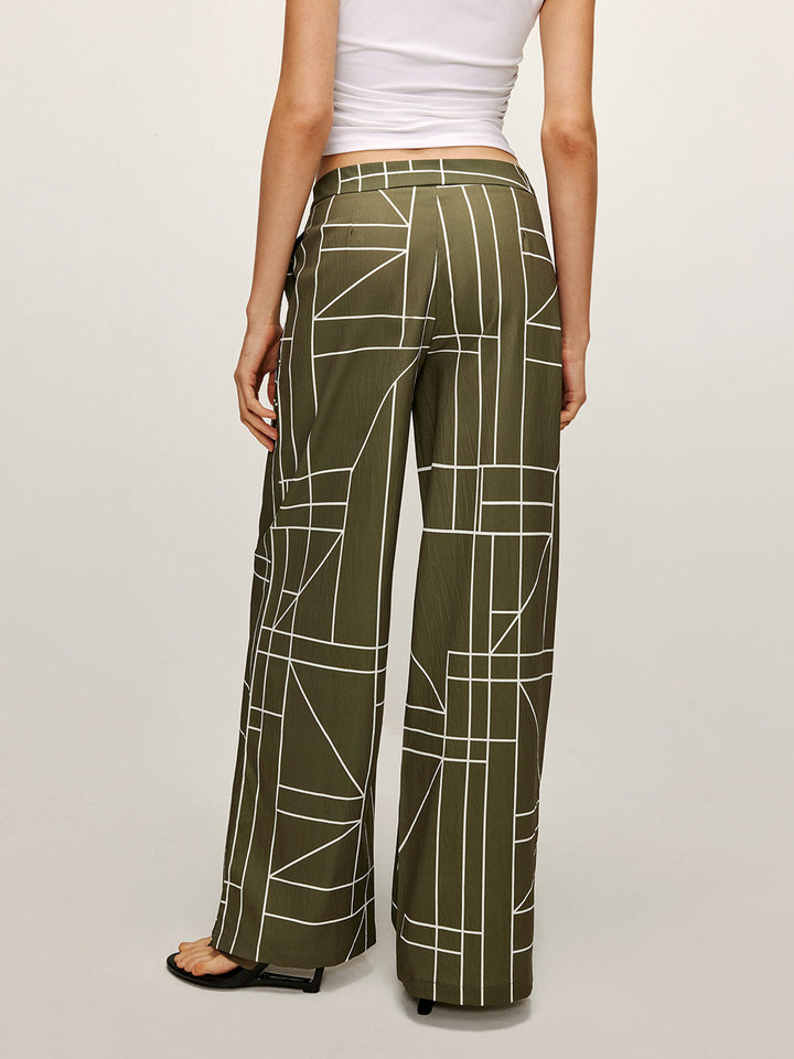 Printed Wide-Leg Pants  Liora Lane Boutique Pants