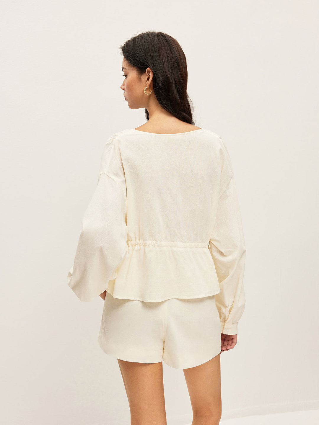 Cotton Pockets Shorts Set  Liora Lane Boutique Short Sets