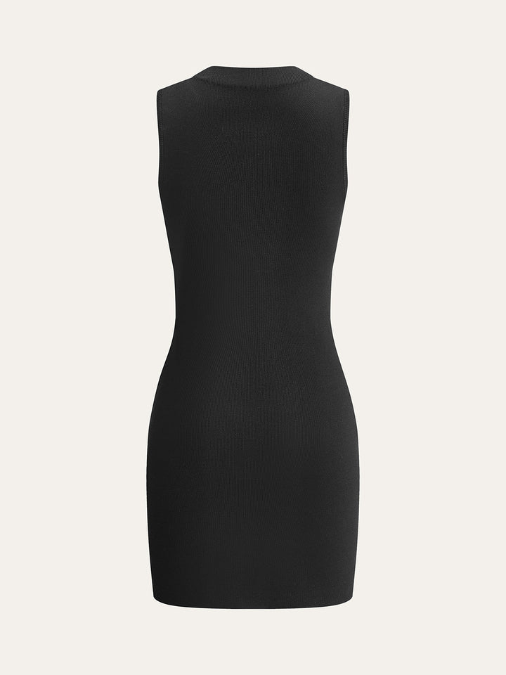 Cut-Out Halter Dress  Liora Lane Boutique Sweater Dresses