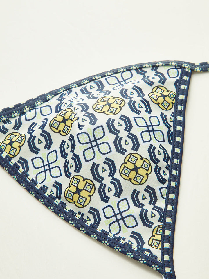 Patterned Halter Bikini Set  Liora Lane Boutique Bikini Sets