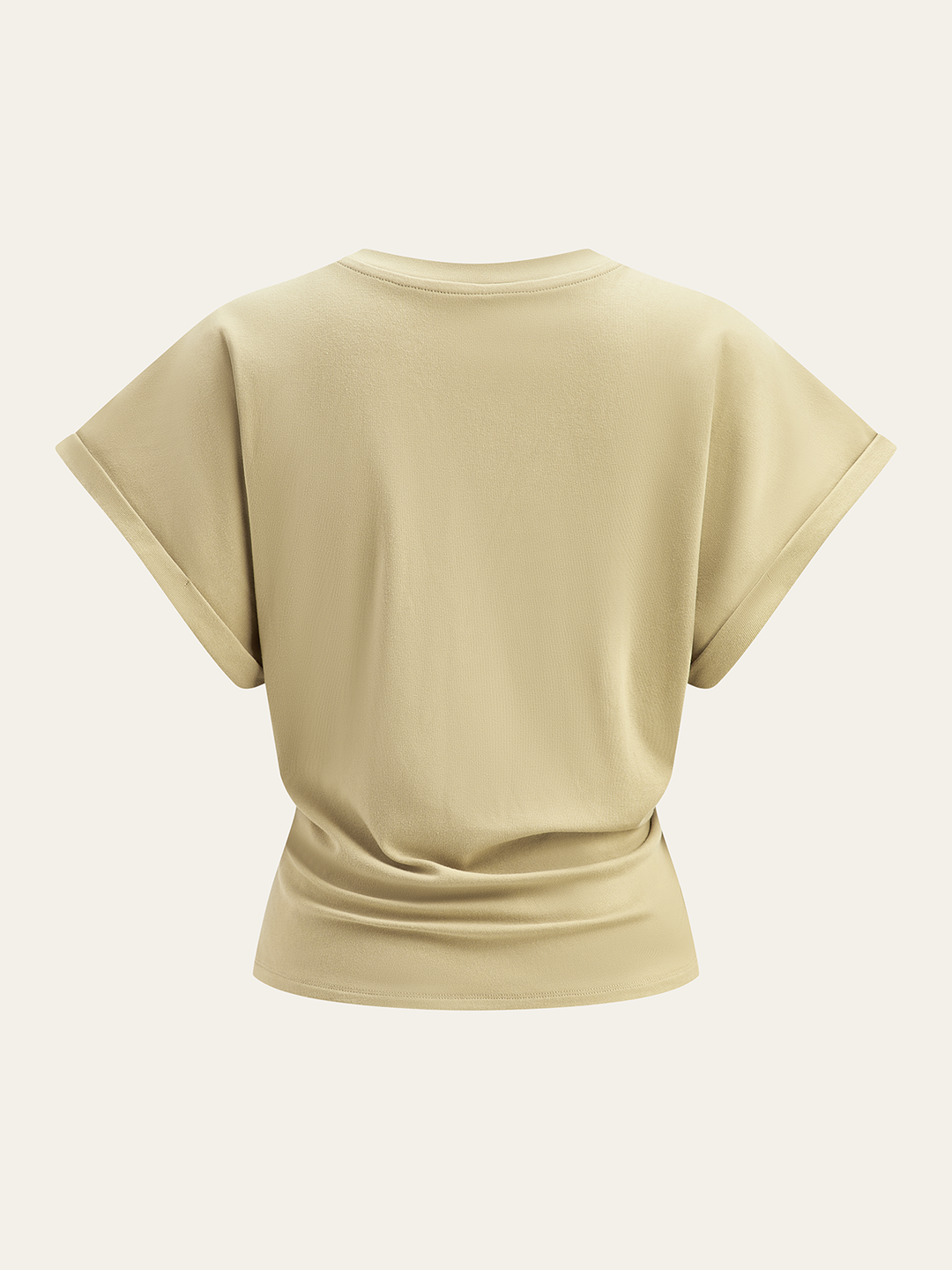 Asymmetrical Ruched Top  Liora Lane Boutique T-Shirts
