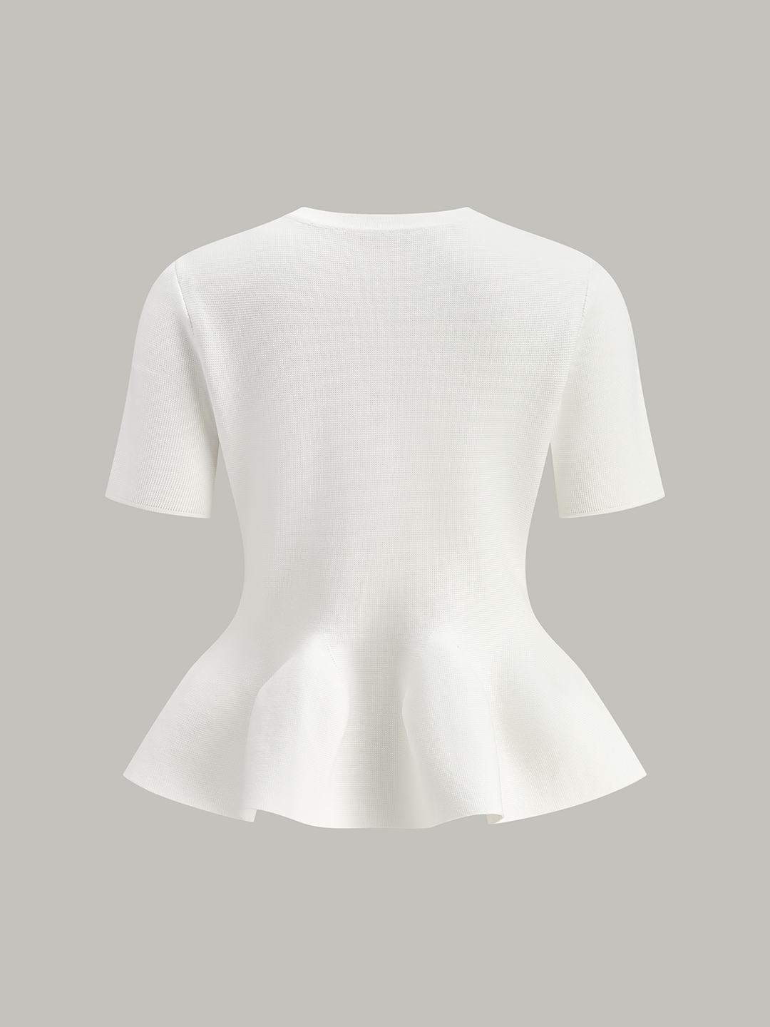 Short-Sleeved Peplum Cardigan  Liora Lane Boutique Cardigans