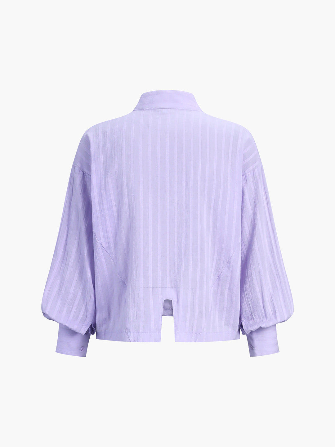 Pure Cotton Pinstripe Long-Sleeve Shorts Set  Liora Lane Boutique Short Sets