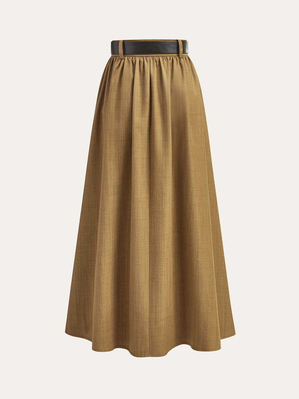 Belted Pleated Midi Skirt  Liora Lane Boutique Skirts