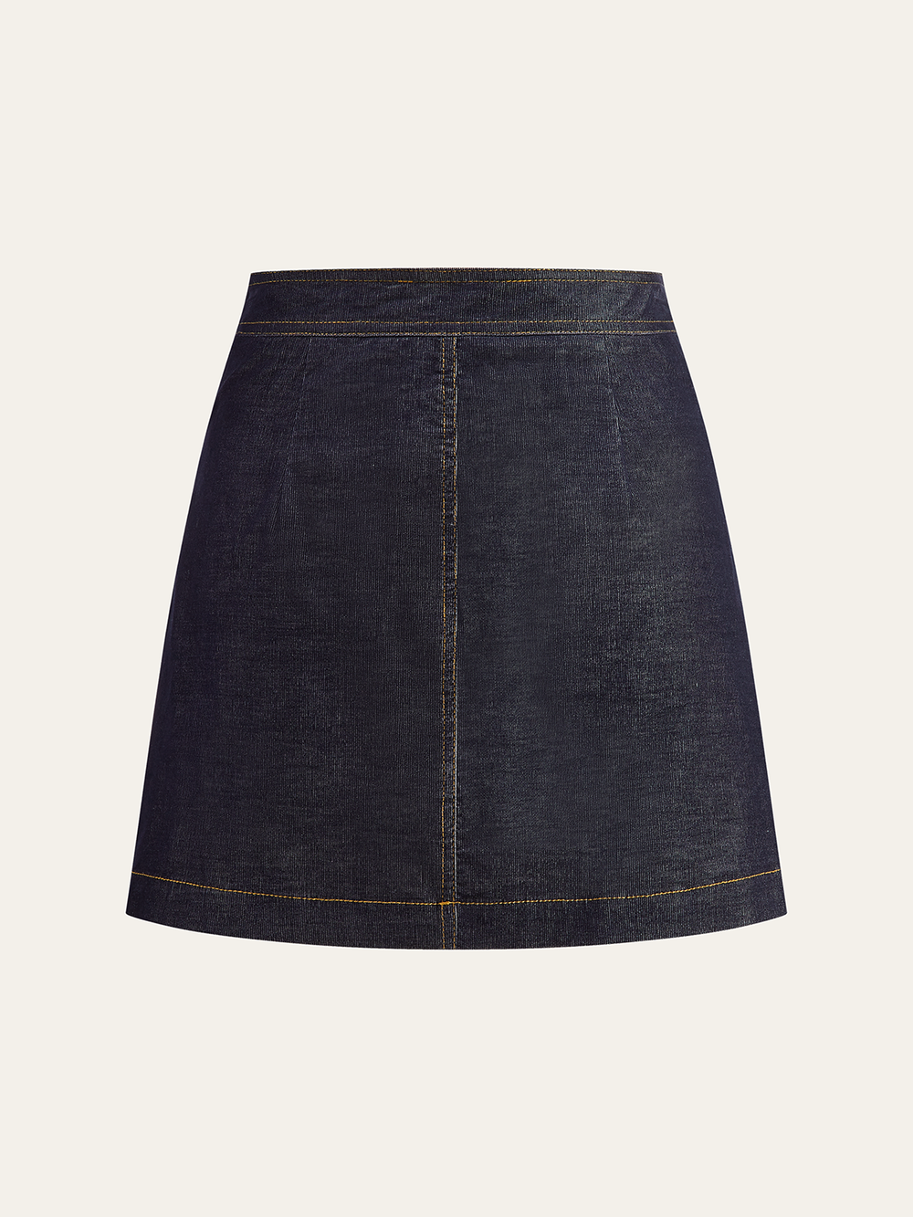 Metal Button-Front Mini Skirt  Liora Lane Boutique Skirts