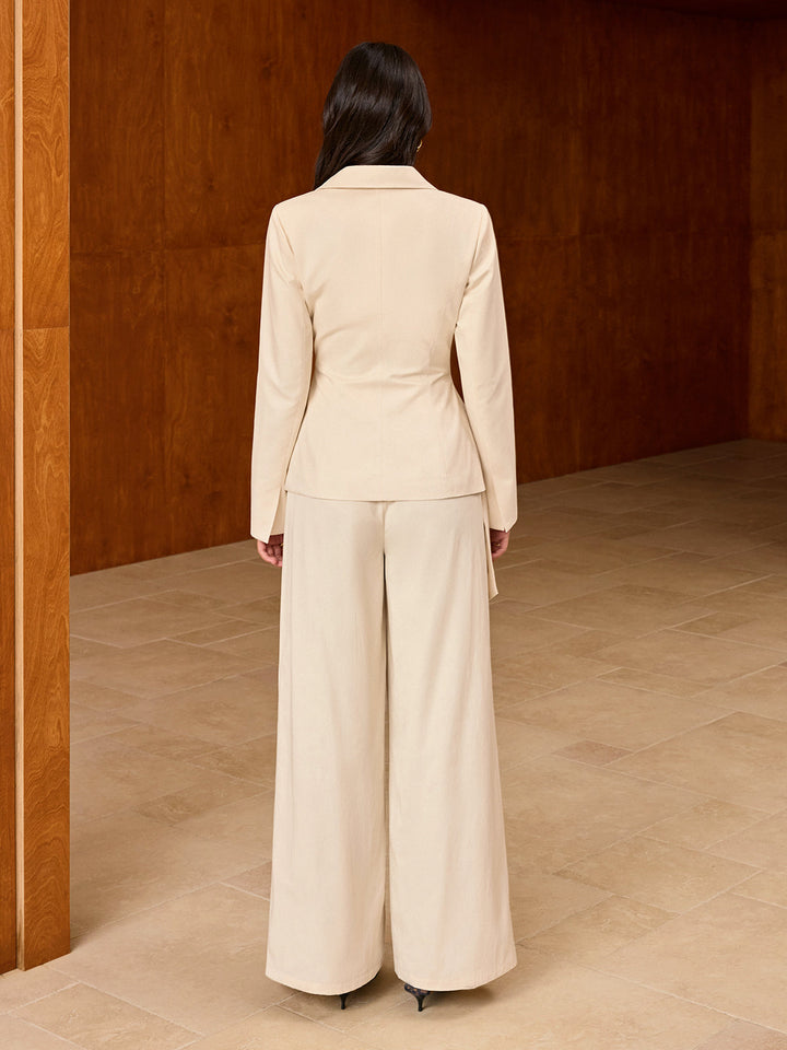 Asymmetric Belted Blazer  Liora Lane Boutique Blazers