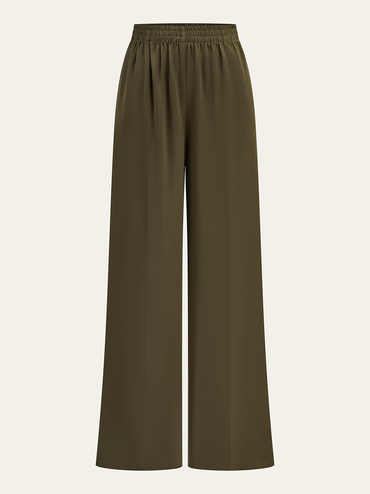 Asymmetric Wrap Top and Pants Set  Liora Lane Boutique Pant Sets