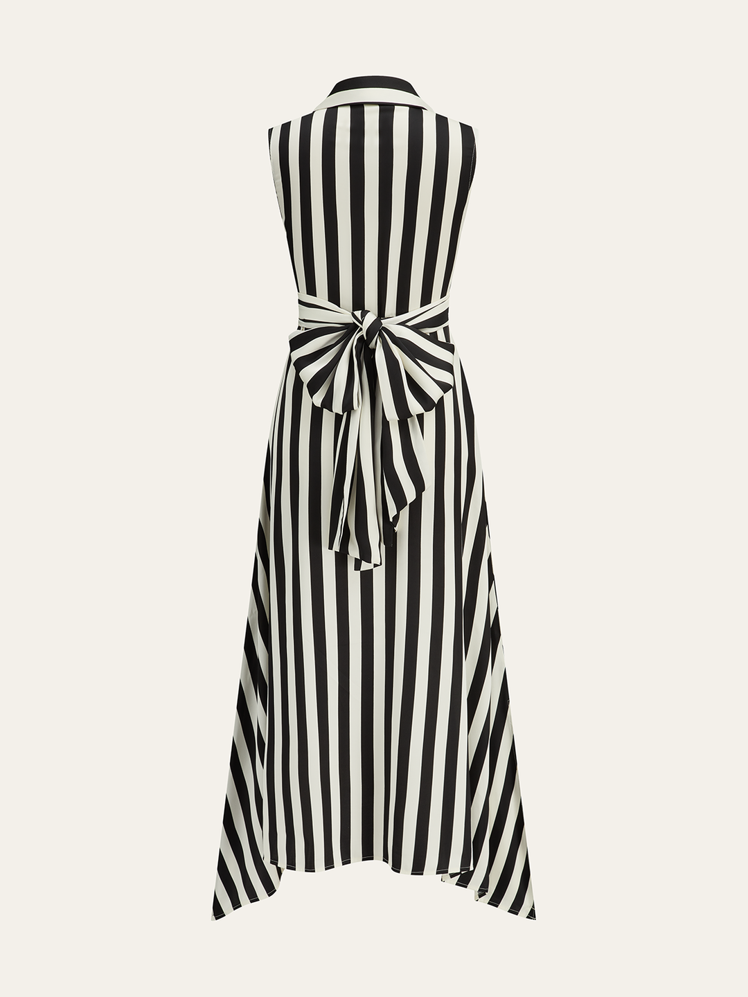 Striped Collared Sleeveless Maxi Dress  Liora Lane Boutique Dresses