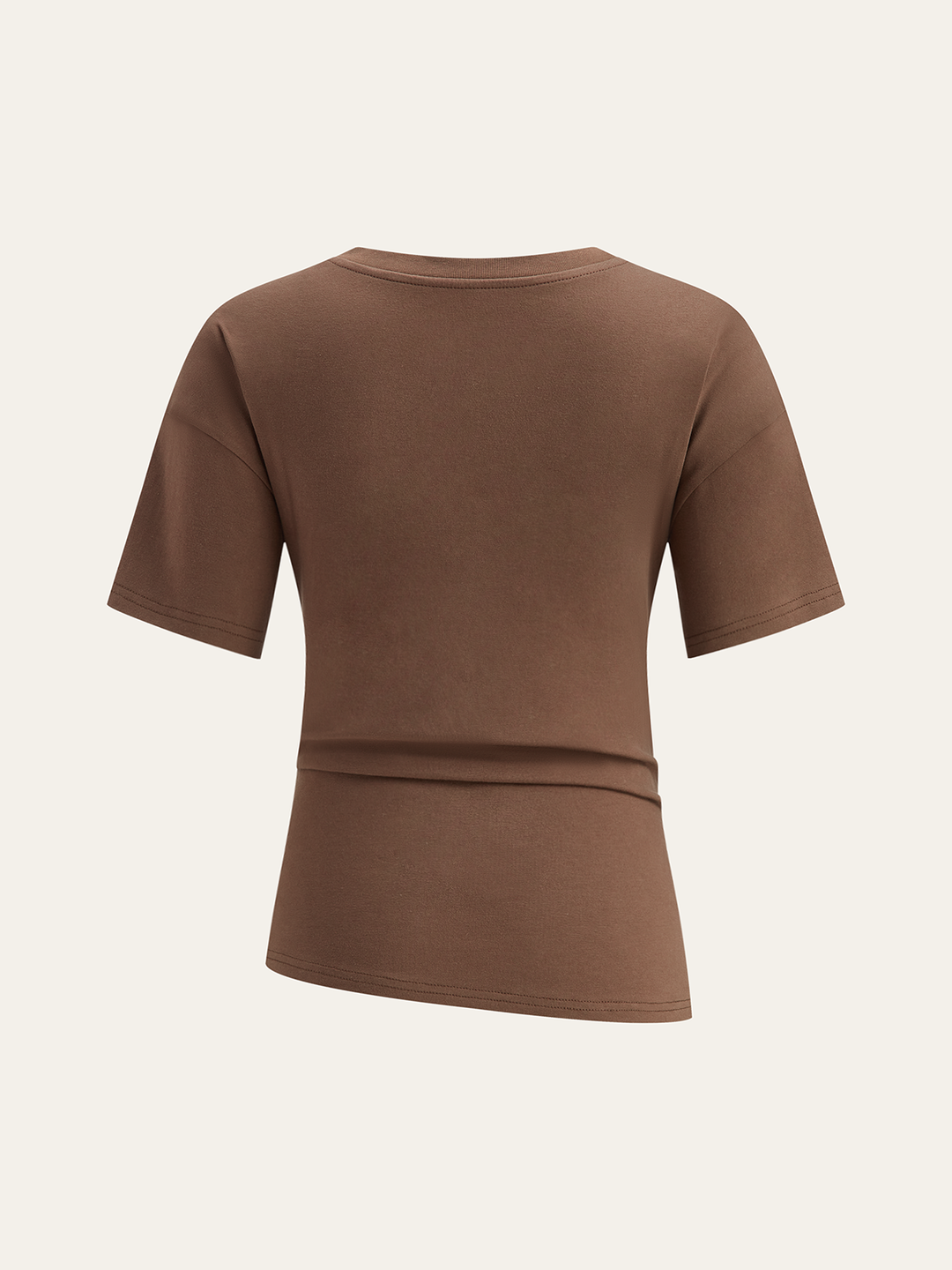 Asymmetric Short-Sleeved Top  Liora Lane Boutique T-Shirts