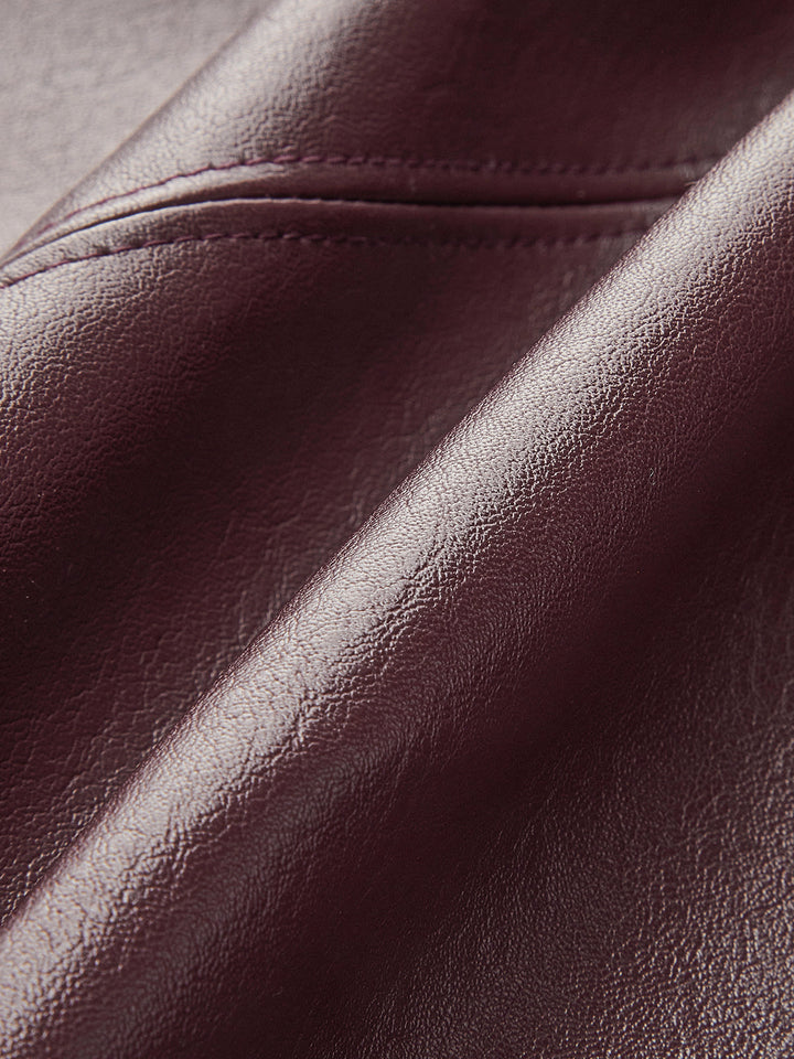 Slim Faux Leather Mini Skirt  Liora Lane Boutique Skirts