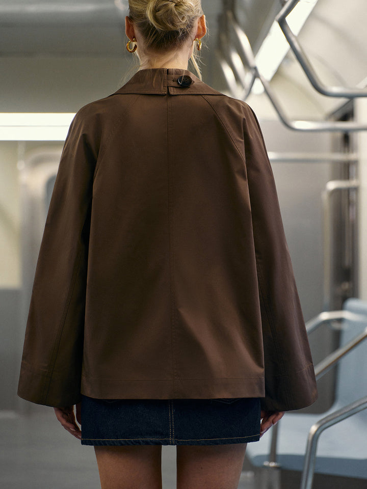Double-Breasted Trench Coat  Liora Lane Boutique Trench Coats