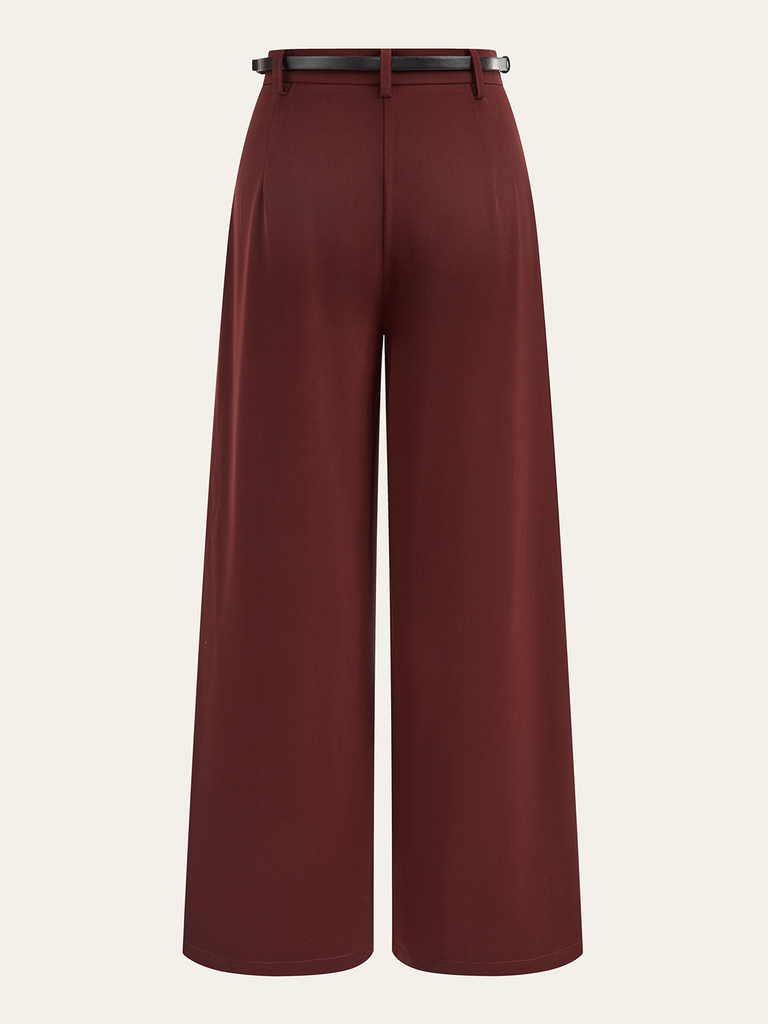 Belted Pleated Wide-Leg Pants  Liora Lane Boutique Pants