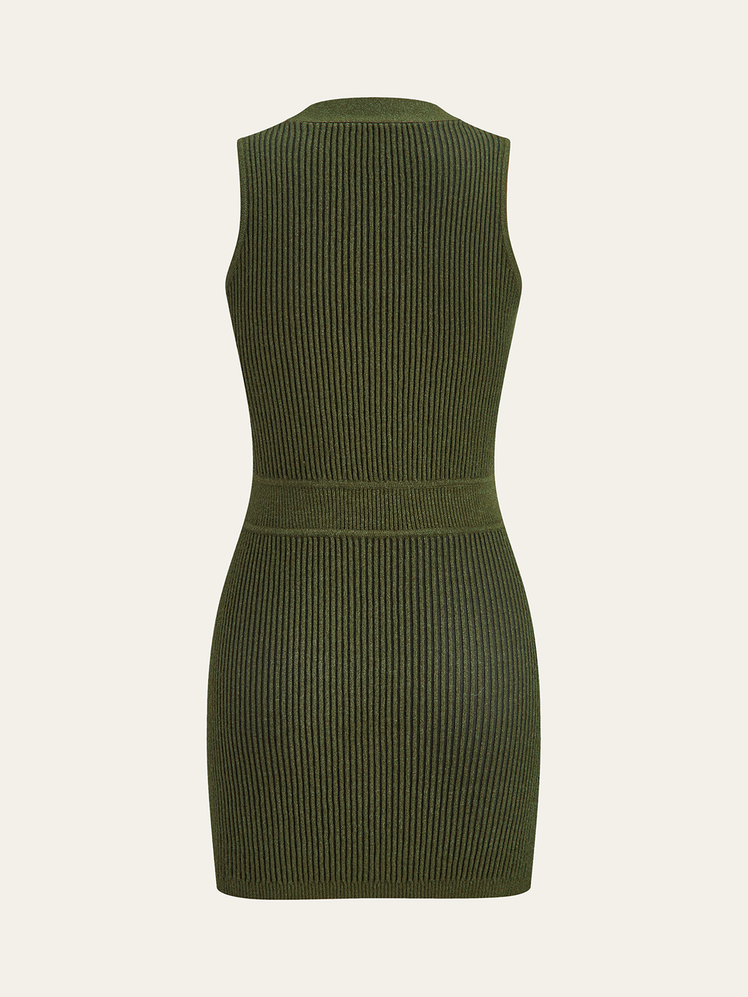 Sleeveless Textured Buttoned Fitted Sweater Dress  Liora Lane Boutique Sweater Dresses