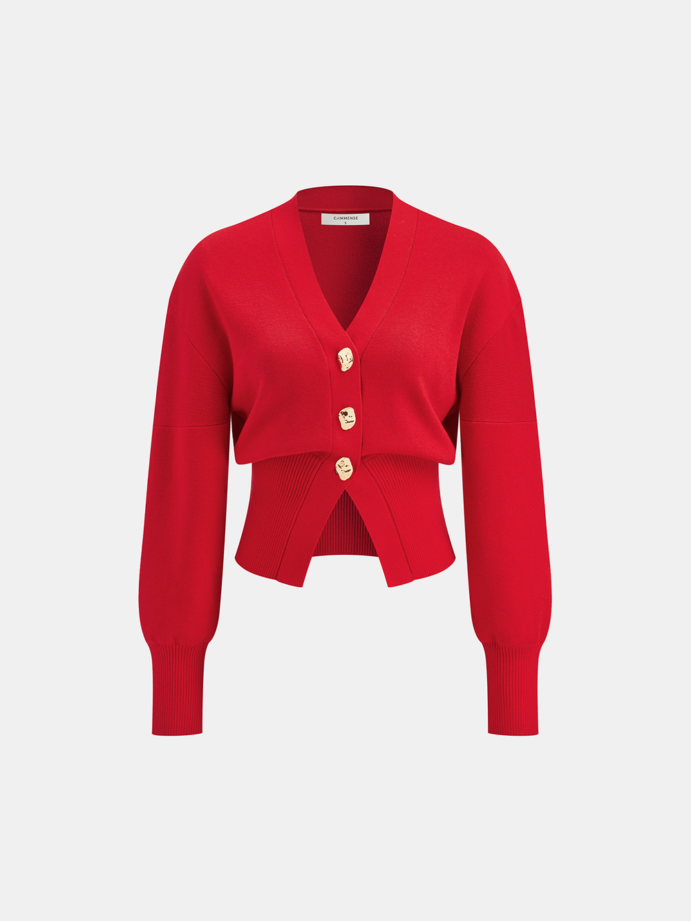 Wool Blend Cropped V-Neck Cardigan  Liora Lane Boutique Cardigans