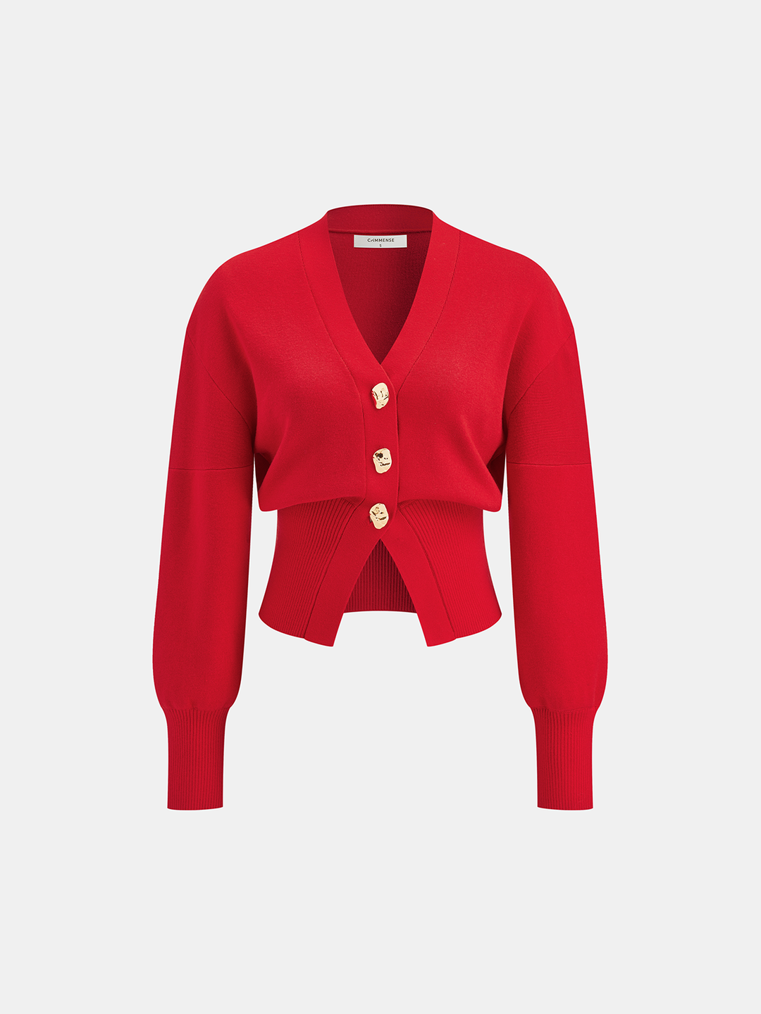 Wool Blend Cropped V-Neck Cardigan  Liora Lane Boutique Cardigans