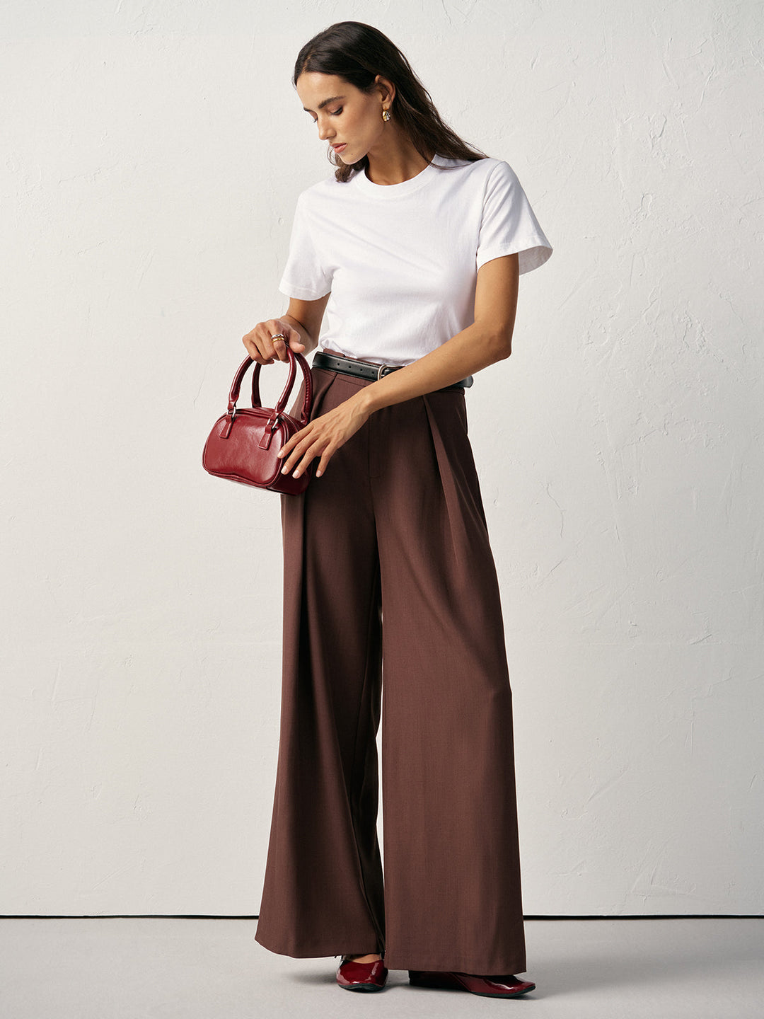 Water-Repellent Cotton Crew Neck T-Shirt  Liora Lane Boutique T-Shirts