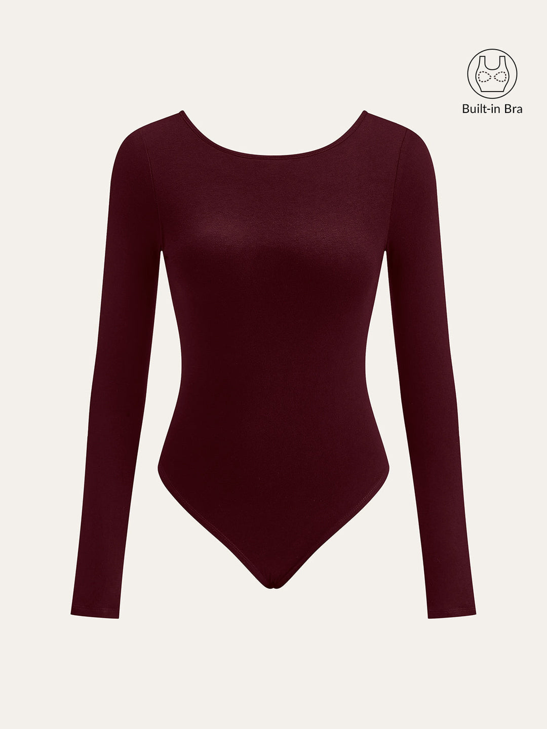 Bra-Free Long Sleeve Backless Bodysuit  Liora Lane Boutique Bodysuits