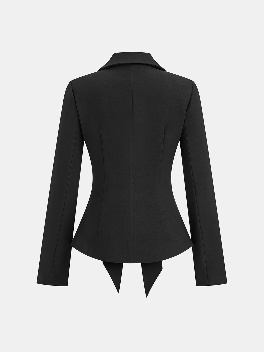 Long Sleeve Tie Front Blazer  Liora Lane Boutique Blazers