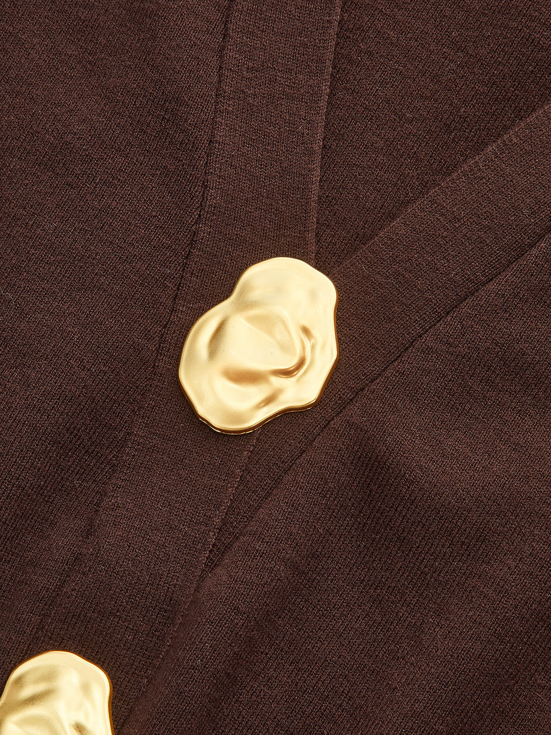 Metal Button V-Neck Knit Cardigan  Liora Lane Boutique Cardigans