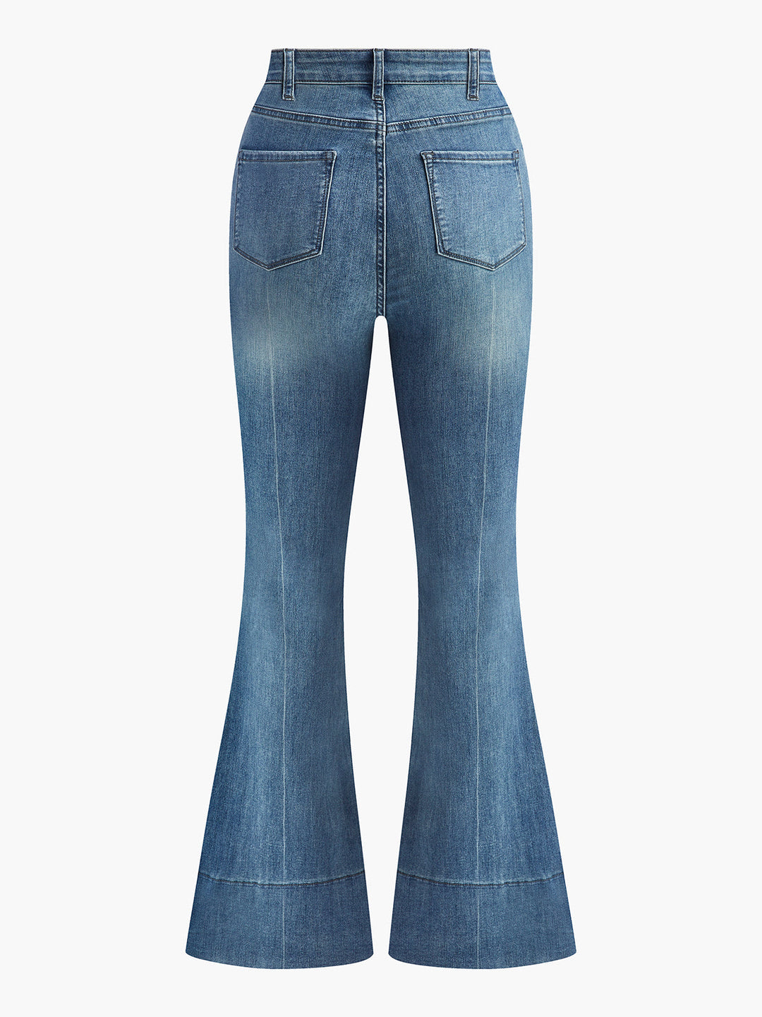 Washed Slim Draped Denim Pants  Liora Lane Boutique Jeans