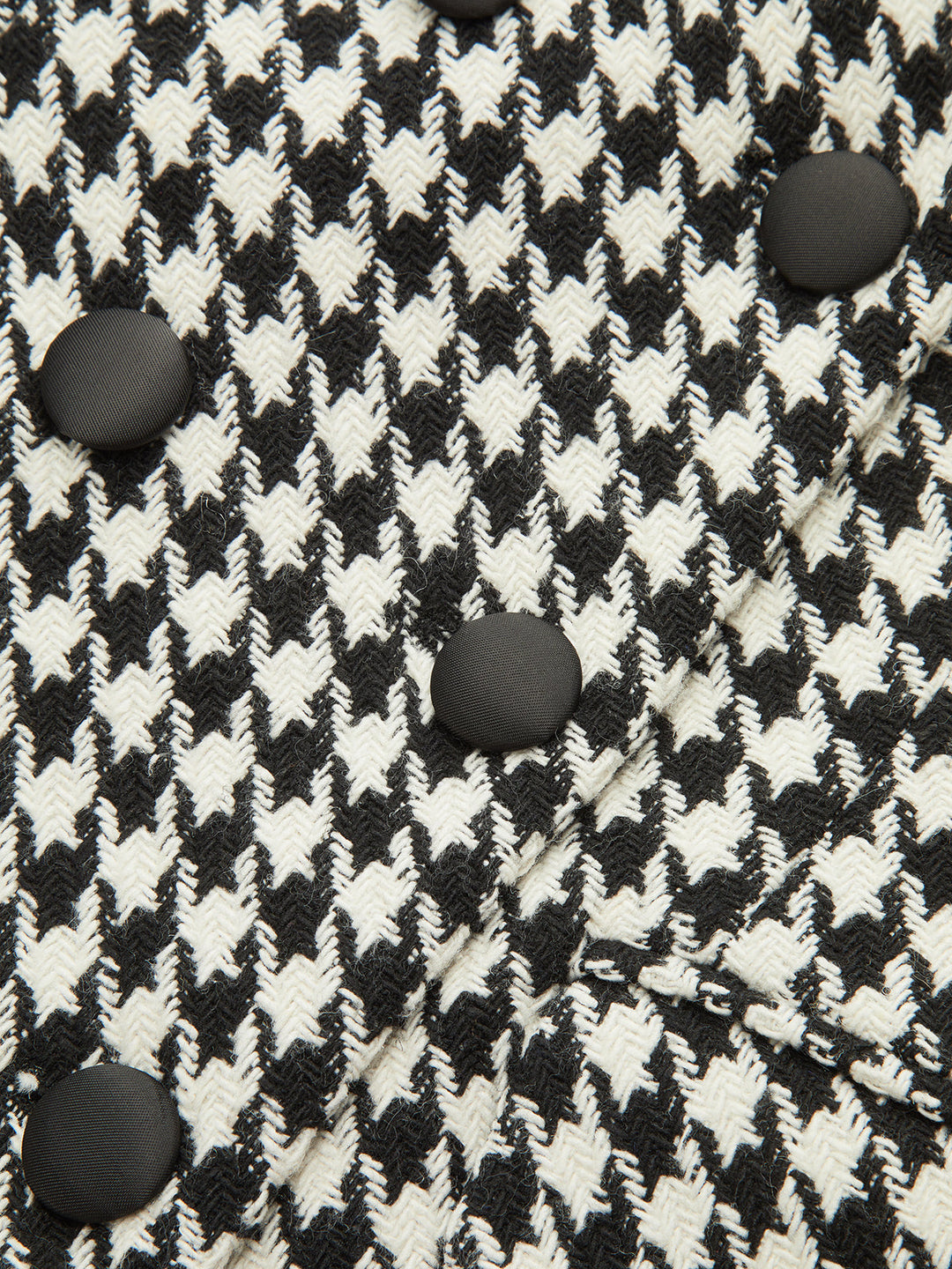 Houndstooth Tweed Double-Breasted Blazer  Liora Lane Boutique Blazers