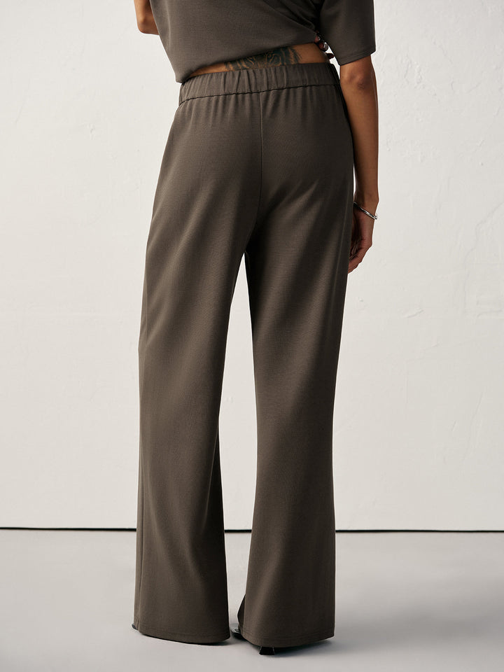 Mid-Waist Drawstring Sweatpants  Liora Lane Boutique Sweatpants