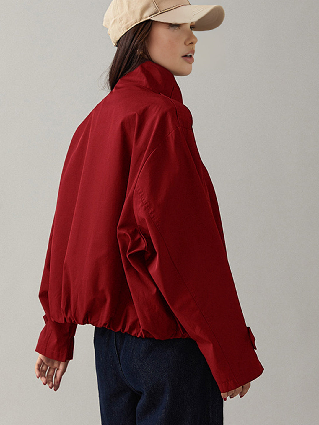 Vintage Loose Trench Coat  Liora Lane Boutique Trench Coats