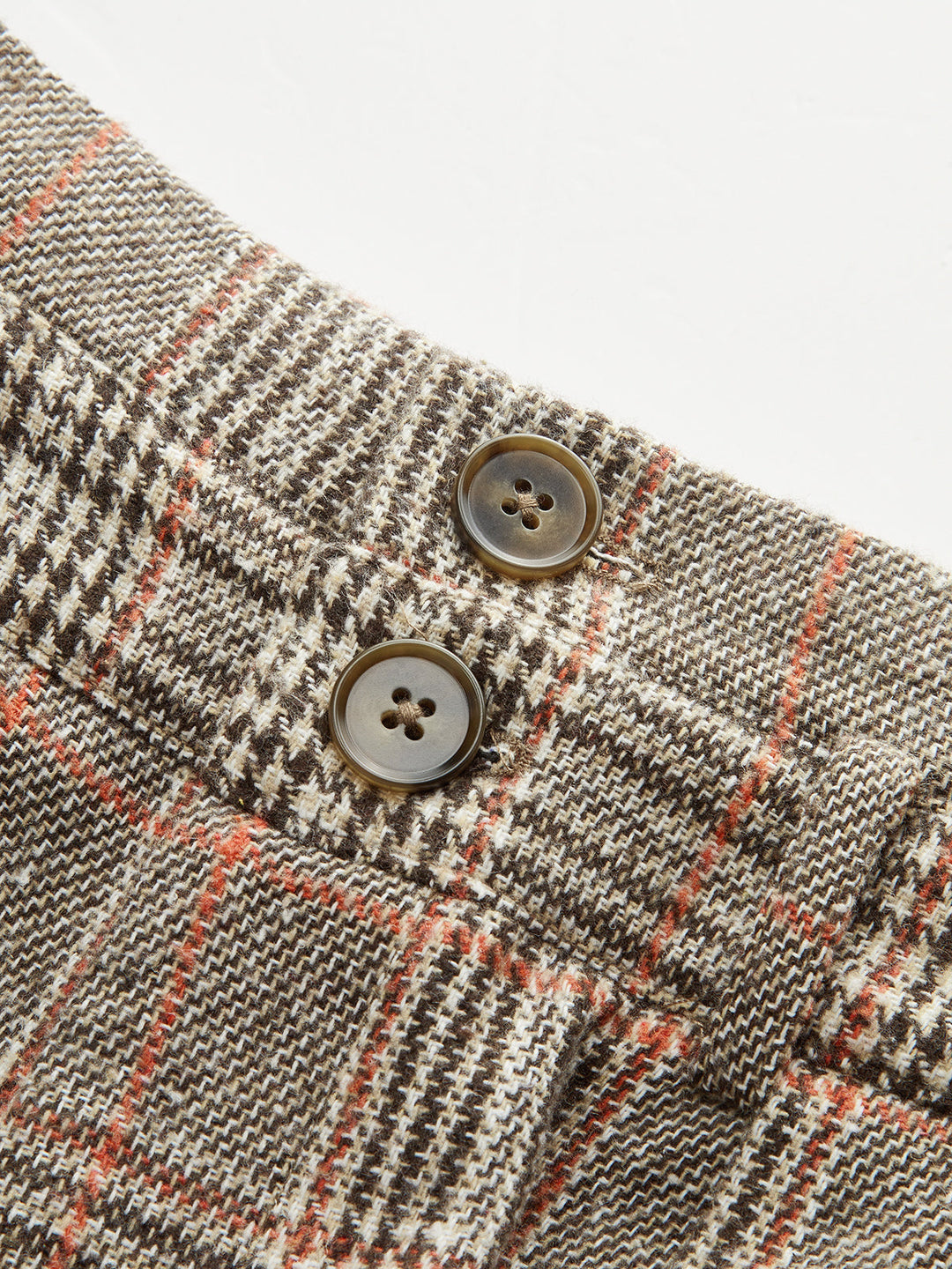 Belted Plaid High-Waisted Pants  Liora Lane Boutique Pants