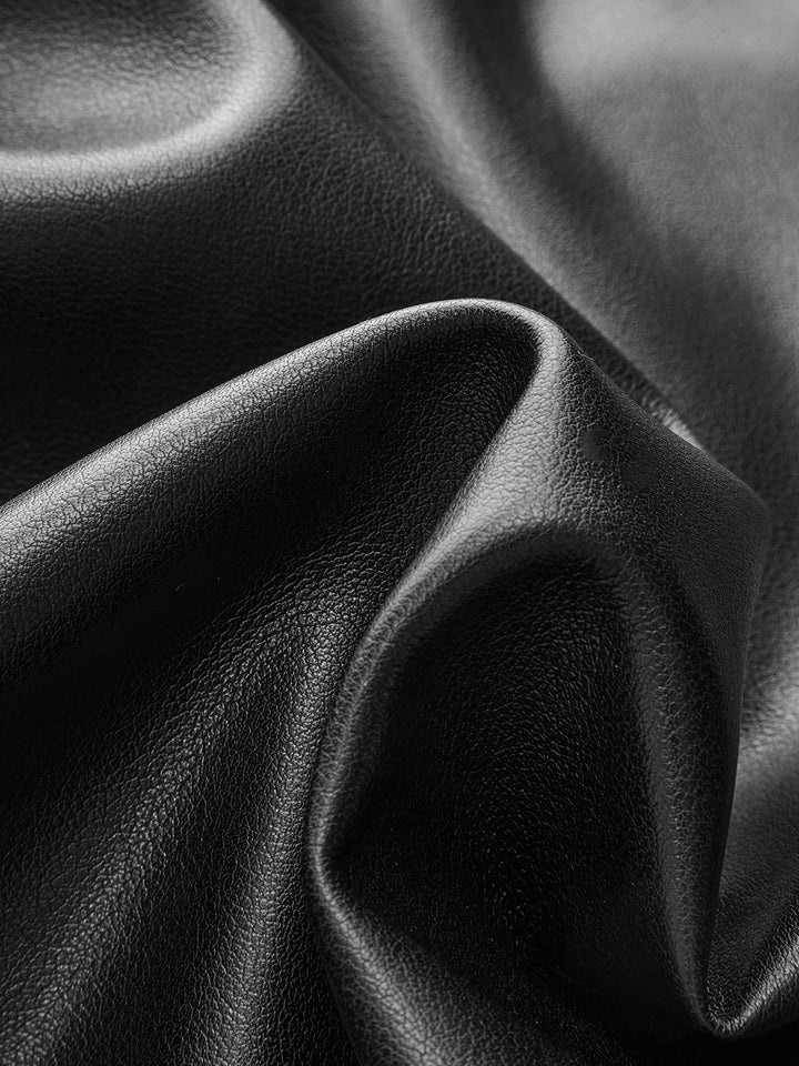 PU Leather Panel Long Sleeve Knit Dress  Liora Lane Boutique Dresses